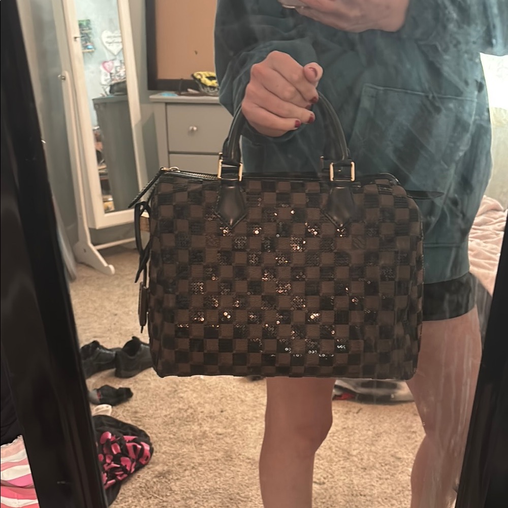 Louis Vuitton Brown Monogram Satchel
